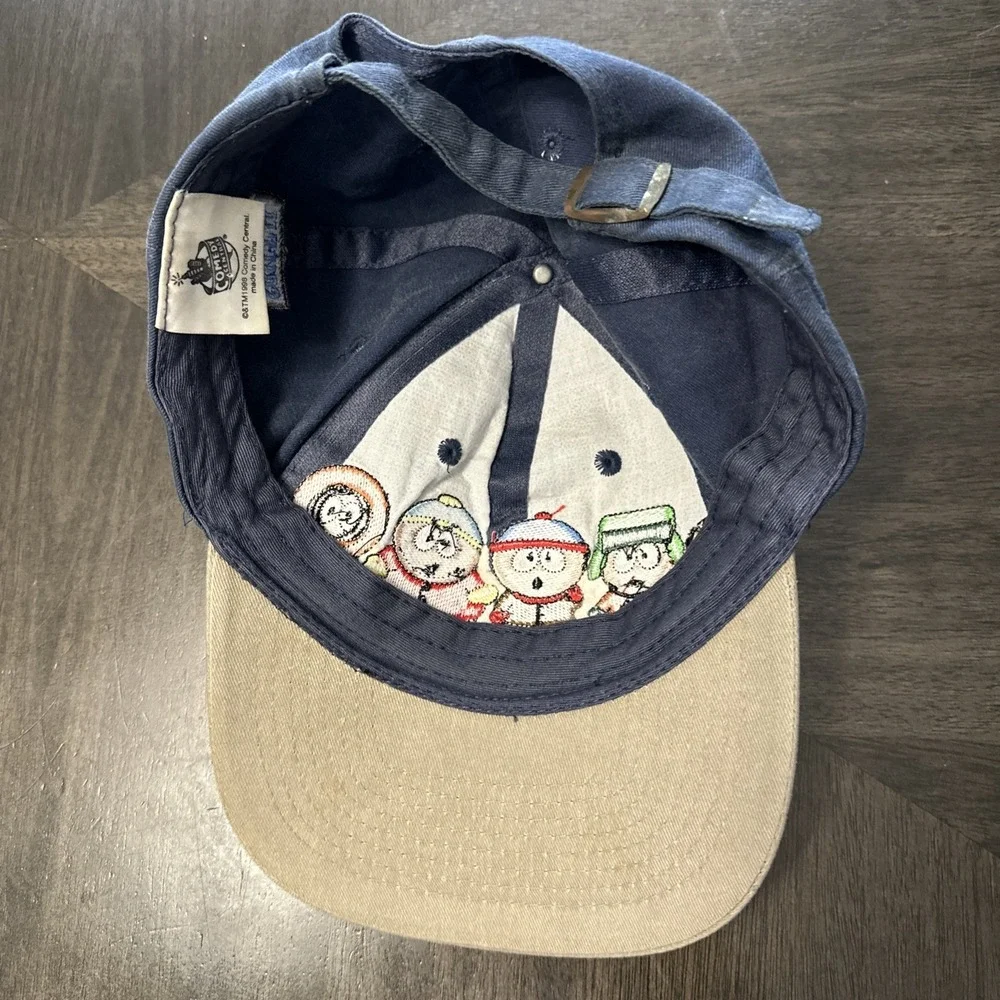 Vintage South Park Hat 1998 Comedy Central Kyle Kenny Stan Cartman Cap